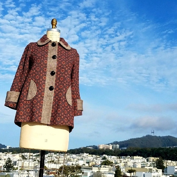 Modcloth Jackets & Blazers - Knitted Dove 50s Style Oversize Swing Coat, Sz M